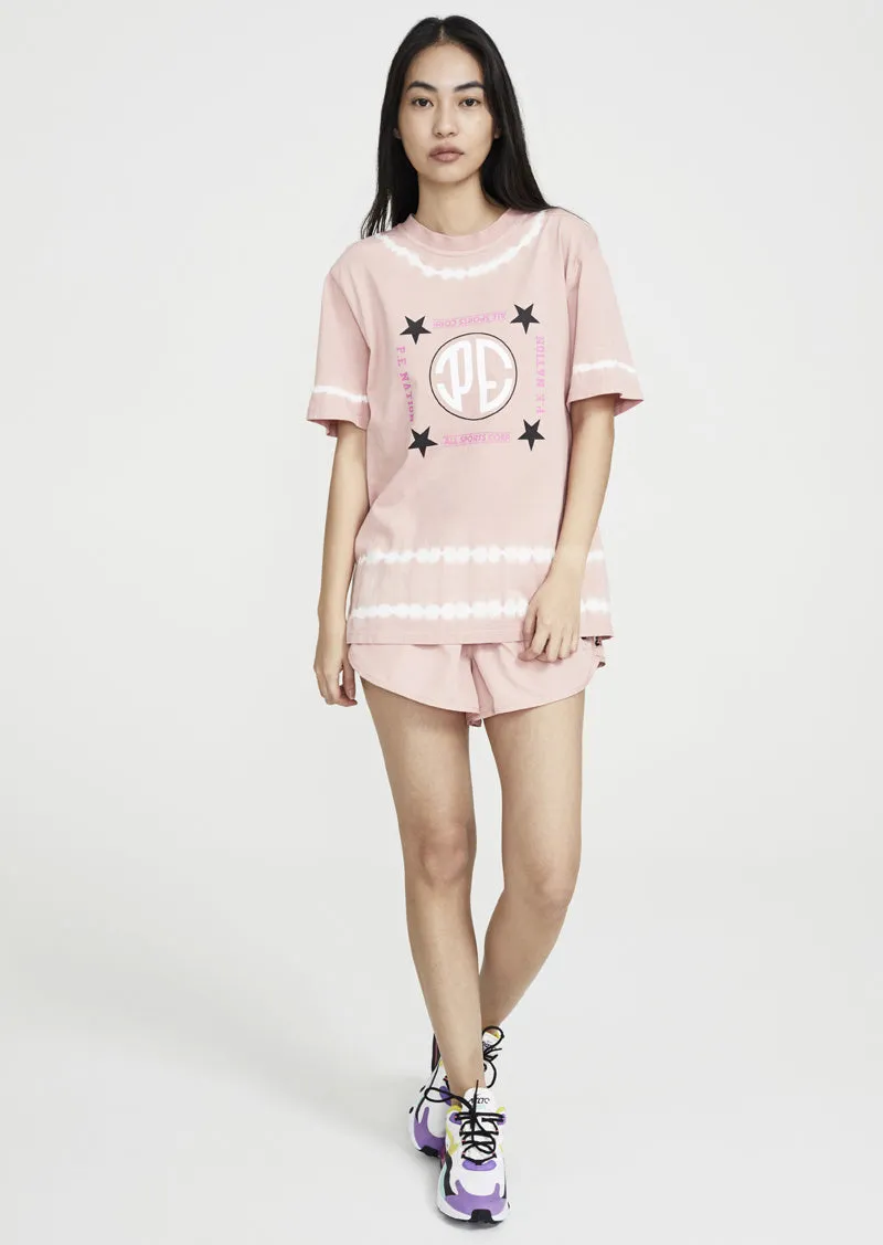 P.E NATION Co-Driver Tee Pale Pink