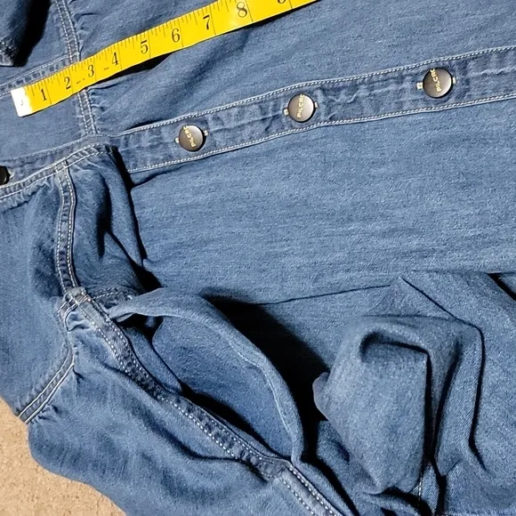 PILCRO BY ANTHROPOLOGIE Denim Button-Front Skirt