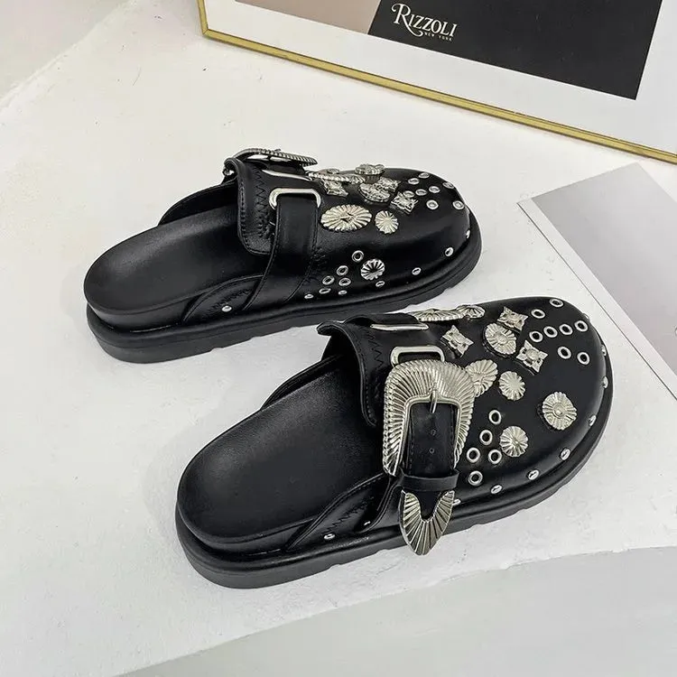 Punk Rock Vintage Slippers