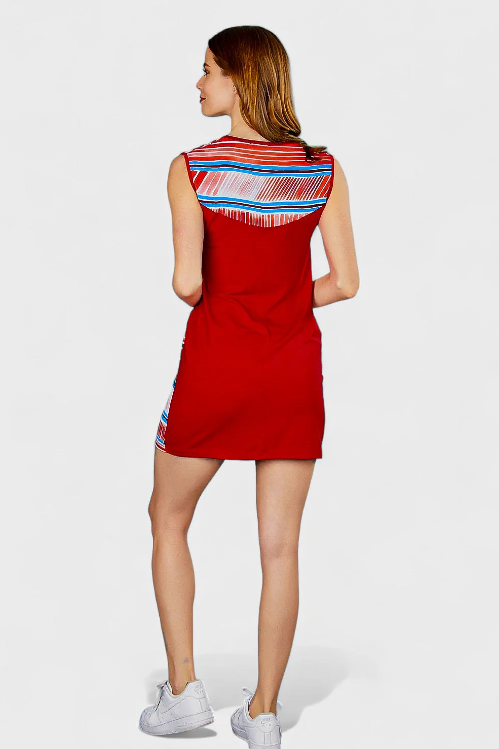 Queen Geometric Mini Dress