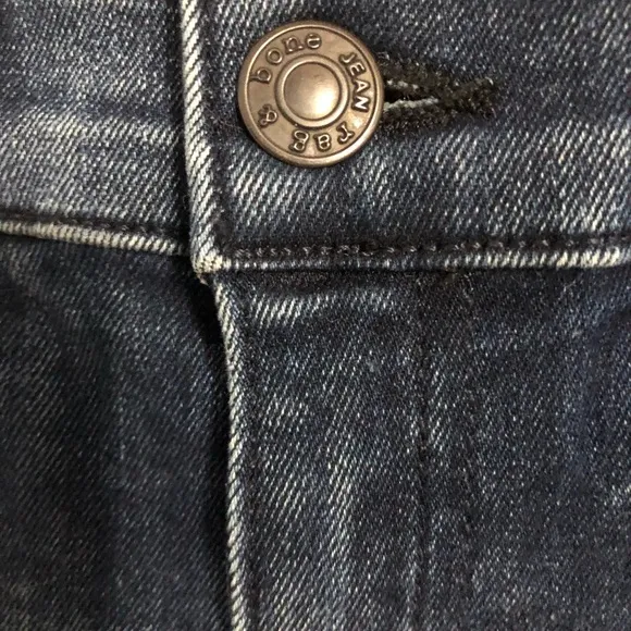 Rag &amp; Bone jeans women’s zipper pocket &amp; ankle skinny high rise jeans. size 28‎