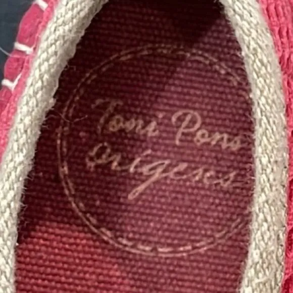 RARE Toni Pons Lace-Up Espadrille Sneaker