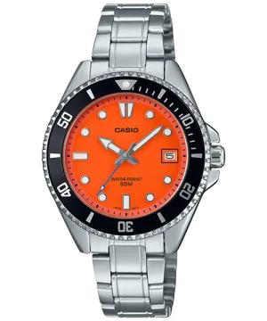 Reloj casual correa de Acero inoxidable MDV-10D-4A1V