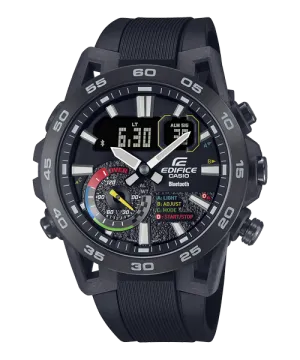 Reloj Edifice casual correa de resina ECB-40MP-1A
