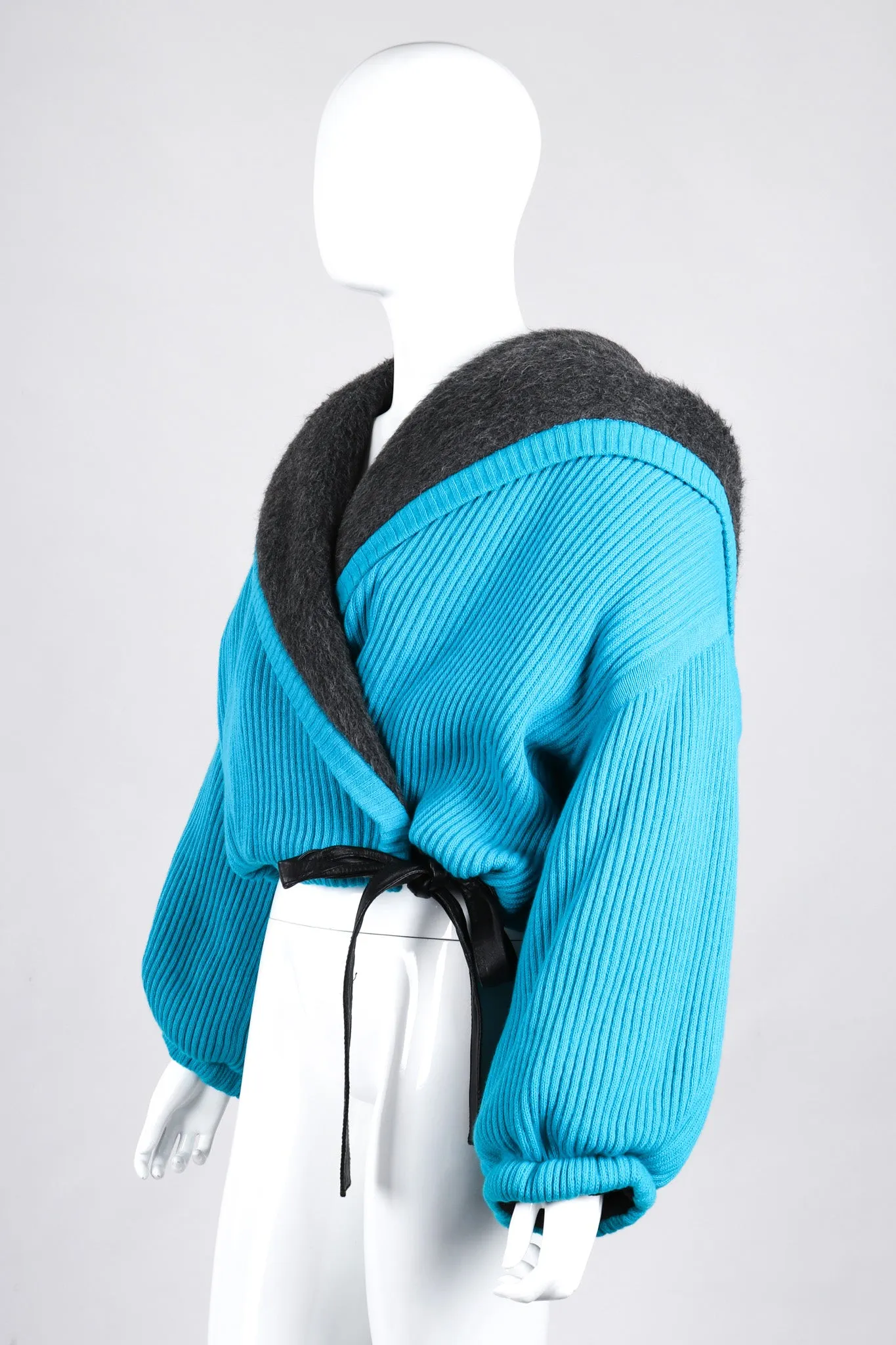 Ribbed Sweater Jacket