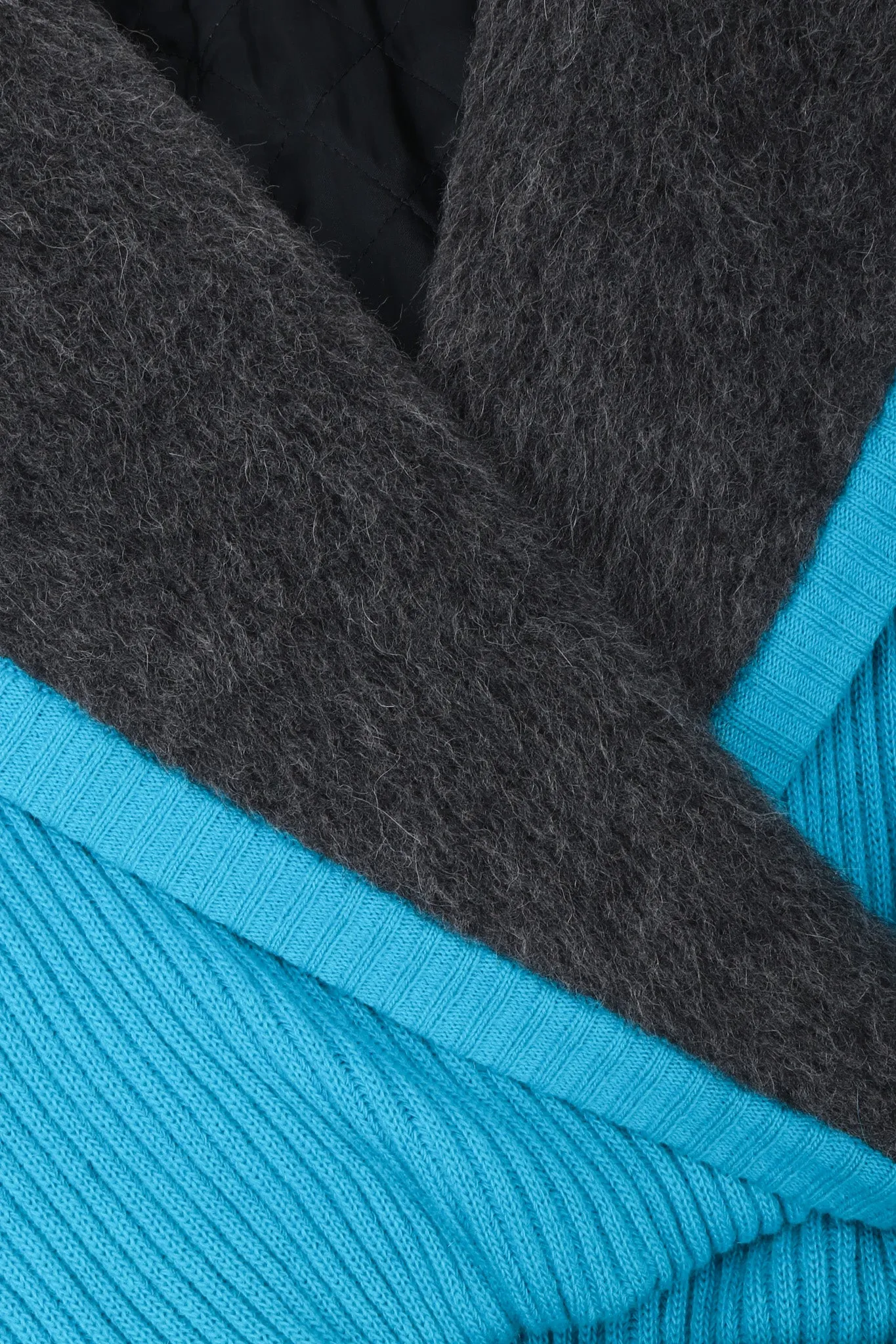 Ribbed Sweater Jacket