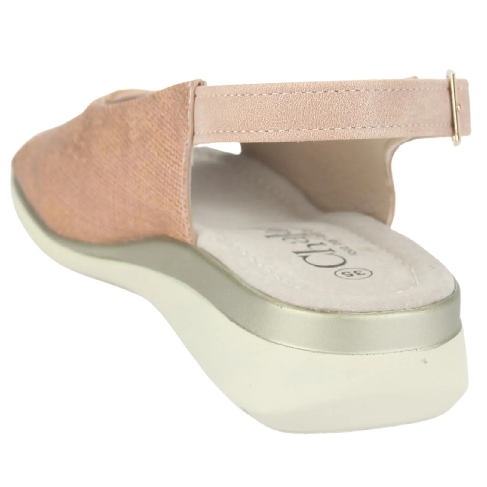 Sandalia Chalada Mujer Floro-5 Rosado Casual