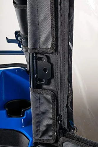 Seizmik 06020 Black Framed 1/2 Upper Door Kit for 2015-2018 Kawasaki Mule Pro FX/FXT Models