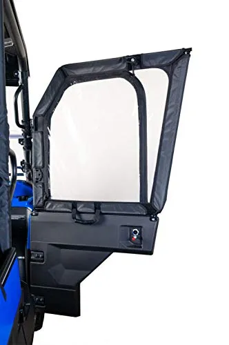 Seizmik 06020 Black Framed 1/2 Upper Door Kit for 2015-2018 Kawasaki Mule Pro FX/FXT Models