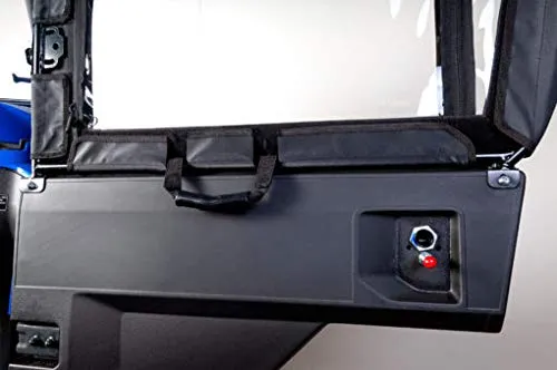 Seizmik 06020 Black Framed 1/2 Upper Door Kit for 2015-2018 Kawasaki Mule Pro FX/FXT Models