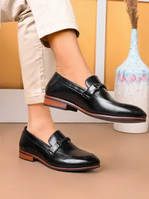 Soho Black Slip-Ons