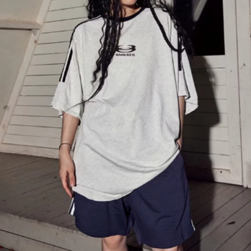 Sport Raglan Embroidered T-Shirt