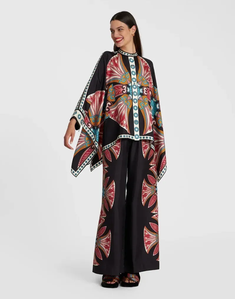 Summer Casual Print Two Piece Set
