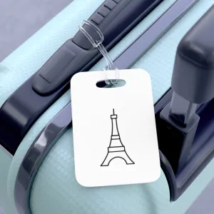 Take Me To Paris Luggage Tag