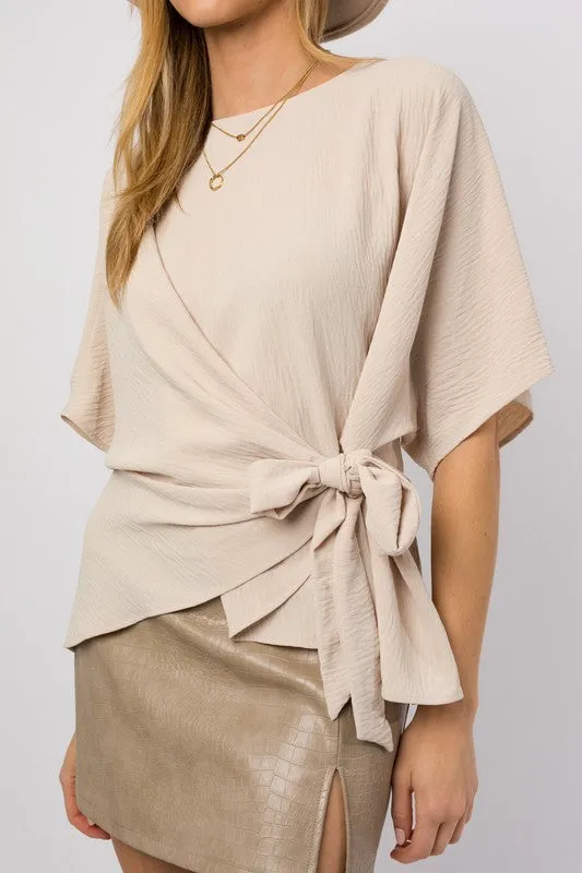 Take Me to Phoenix Side Tie Top