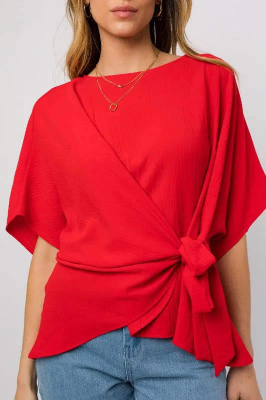 Take Me to Phoenix Side Tie Top