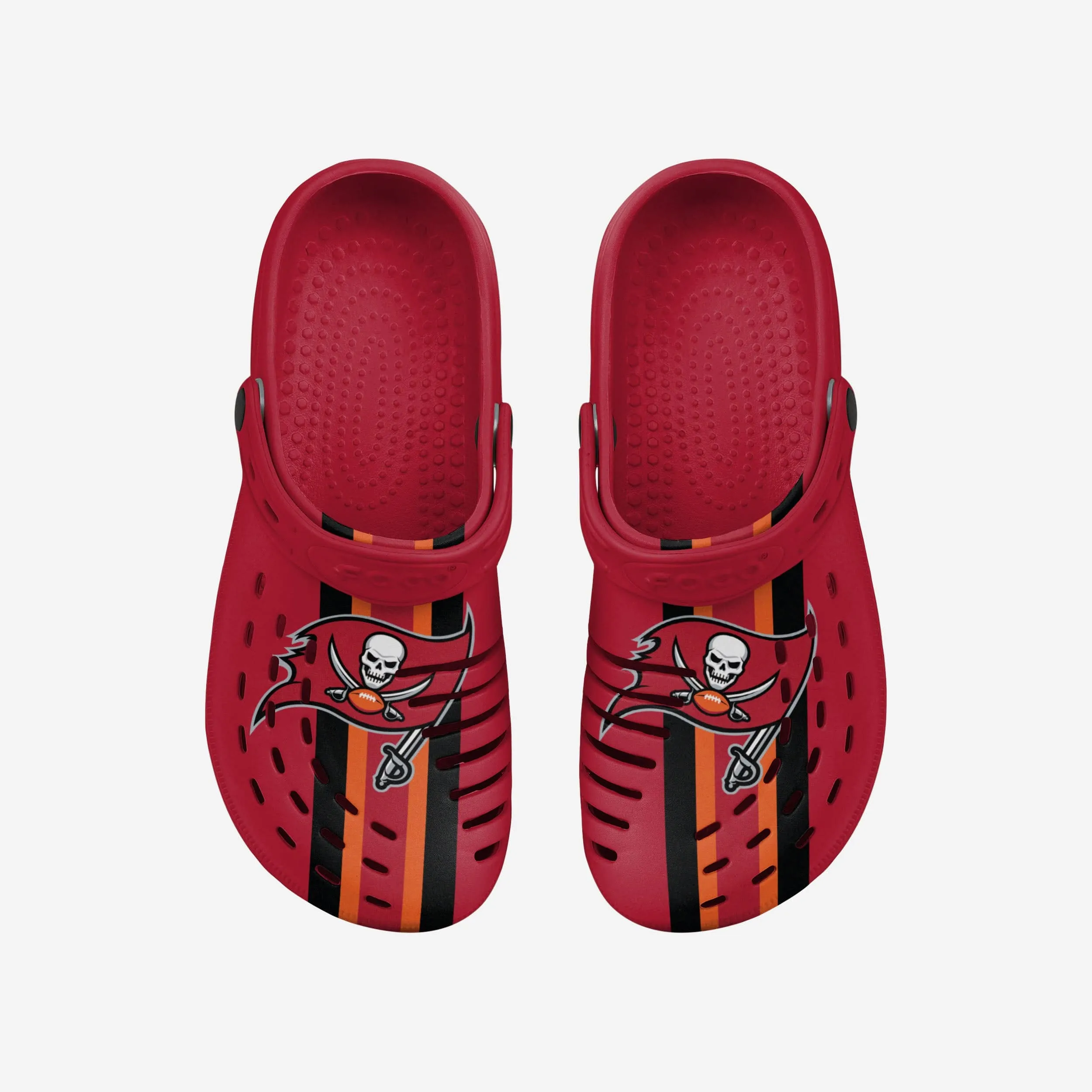 Tampa Bay Buccaneers Team Stripe Clog With Strap