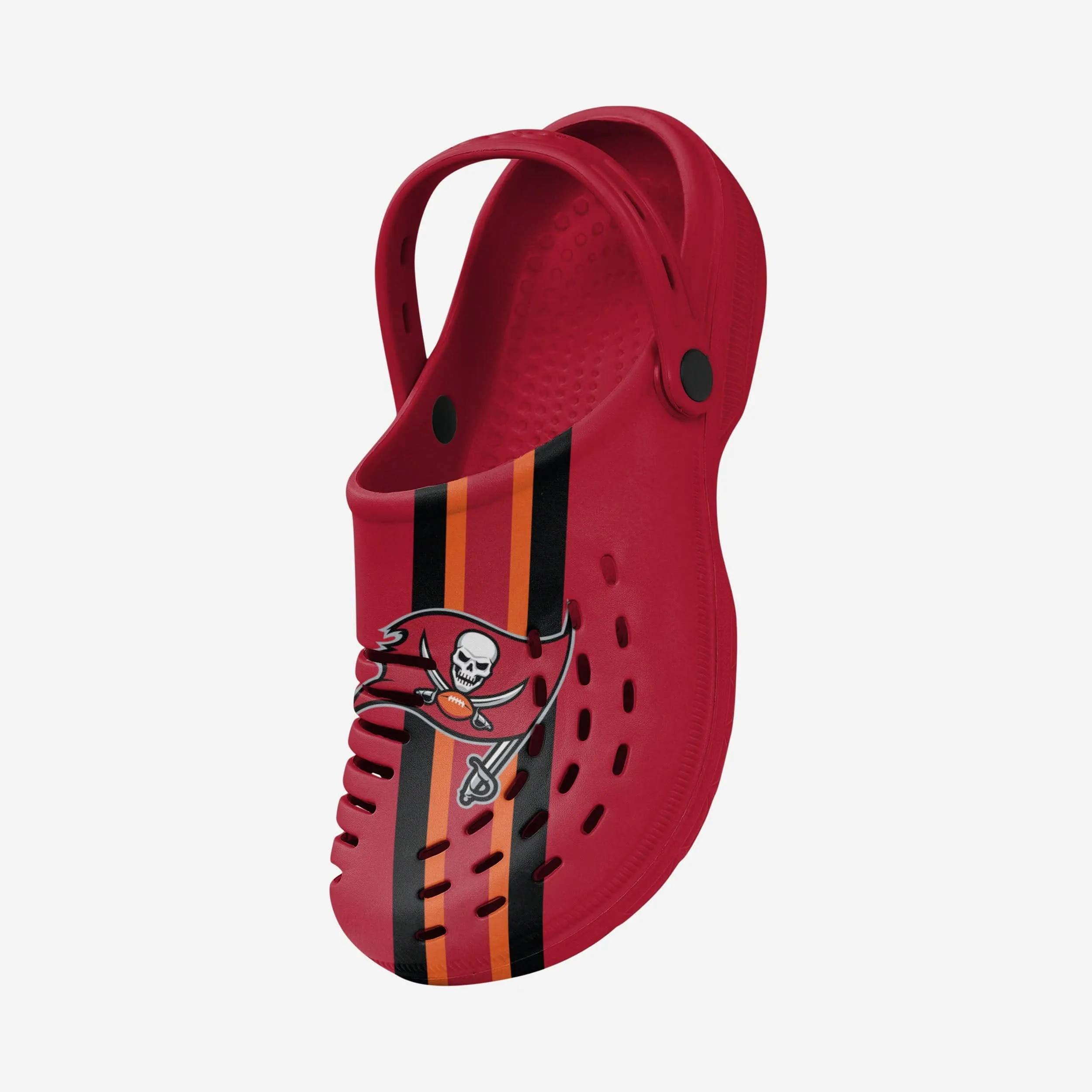 Tampa Bay Buccaneers Team Stripe Clog With Strap