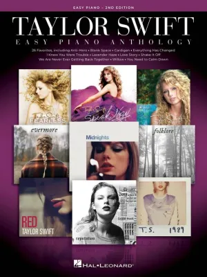 TAYLOR SWIFT EASY PIANO ANTHOLOGY