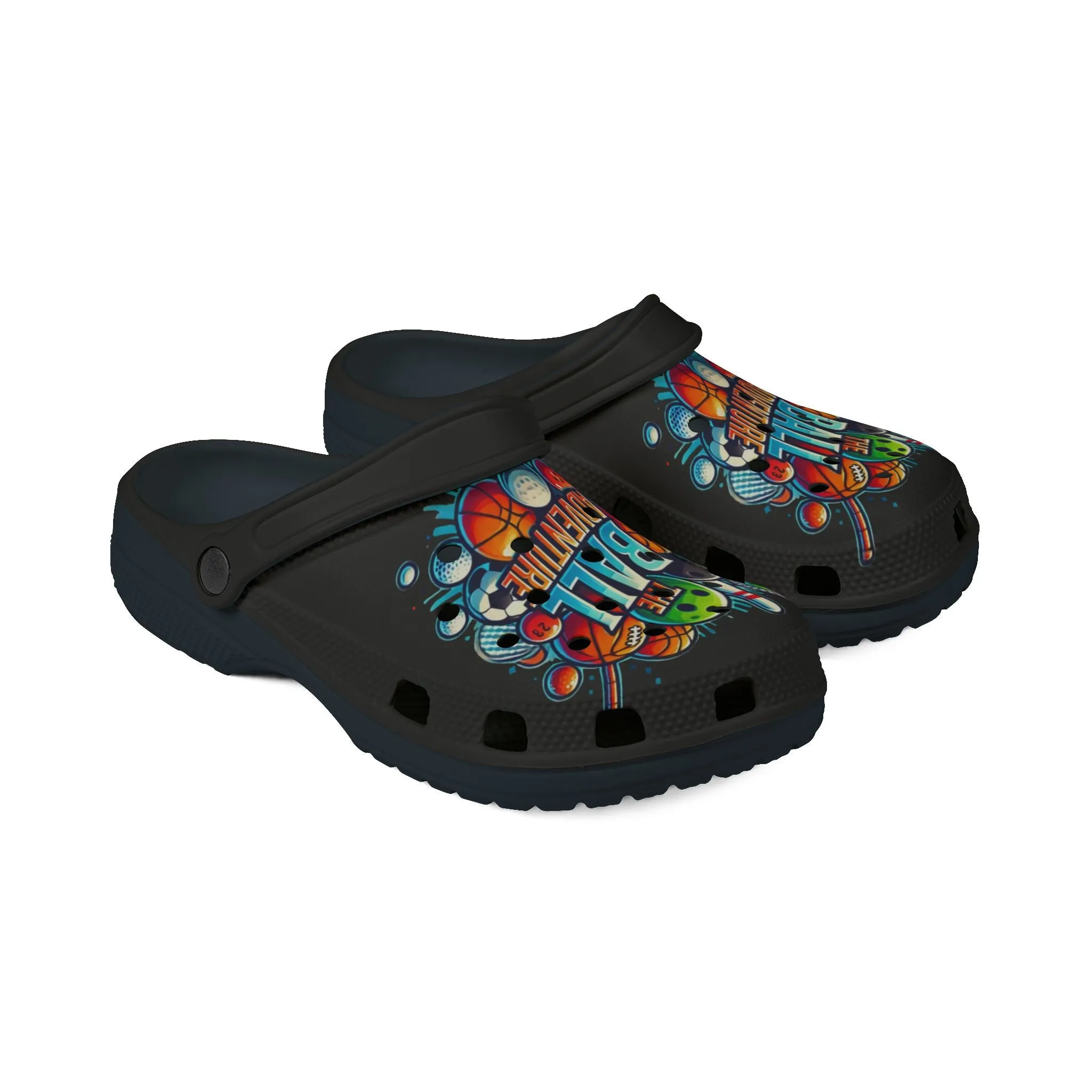 The Ball Adventure Adult Crocs Black