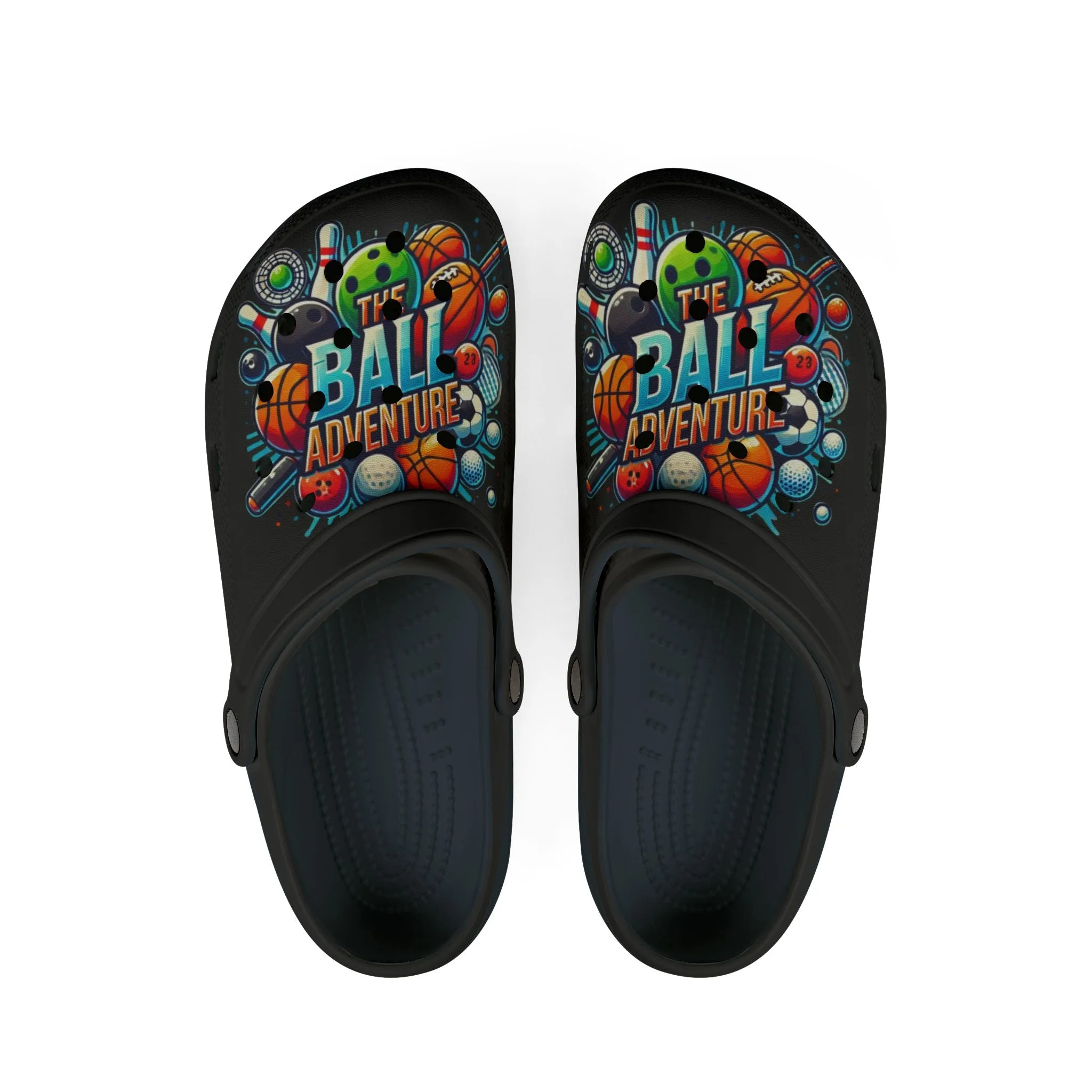 The Ball Adventure Adult Crocs Black