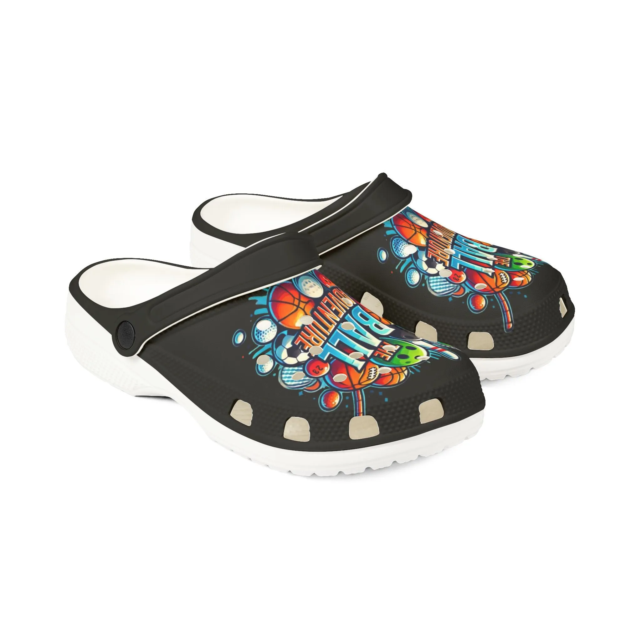 The Ball Adventure Adult Crocs Black