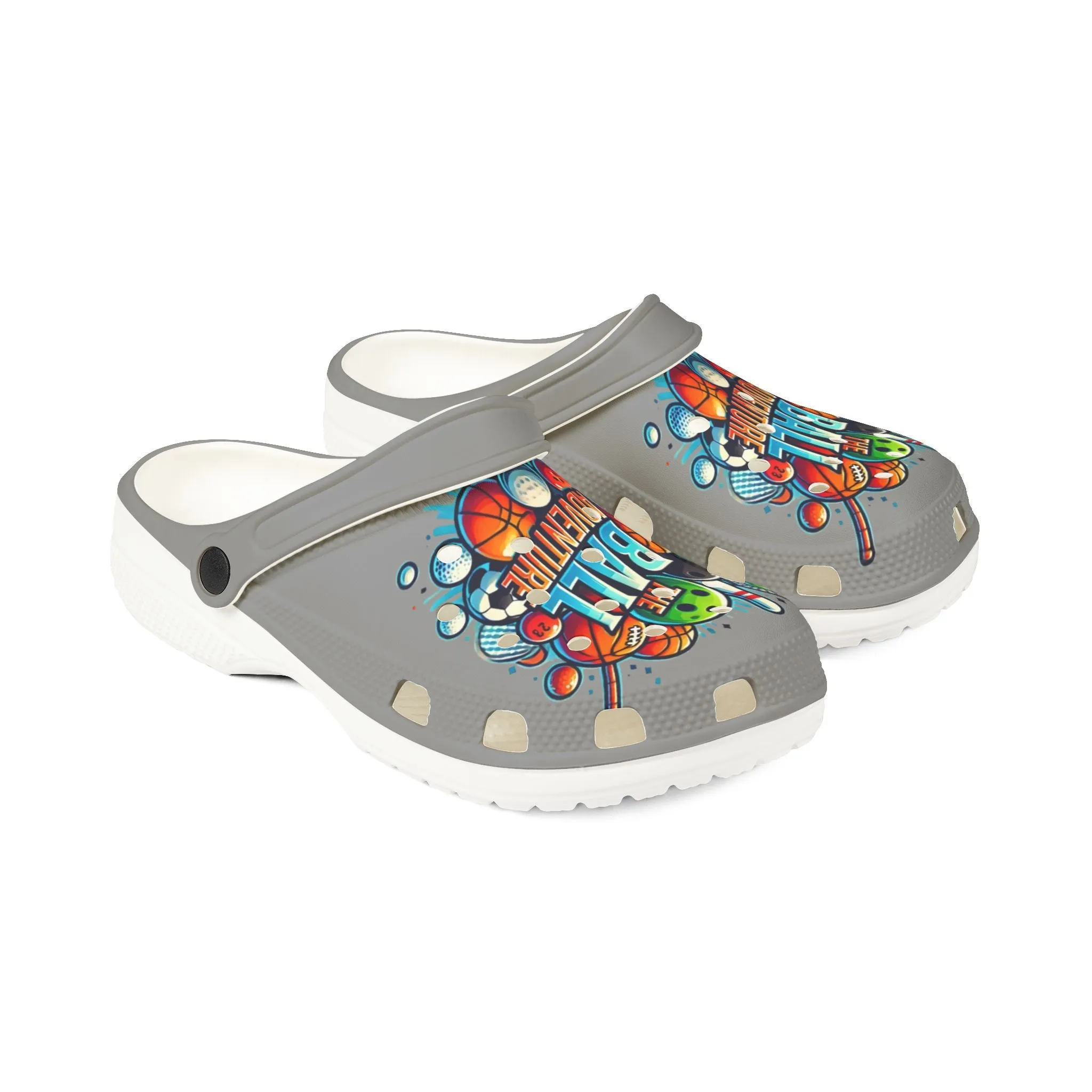 The Ball Adventure Adult Crocs Gray