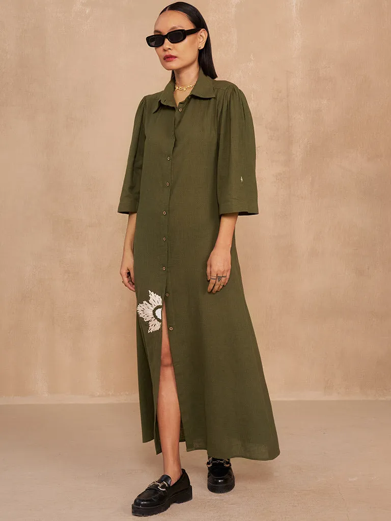 The Cosmos Shirt Dress