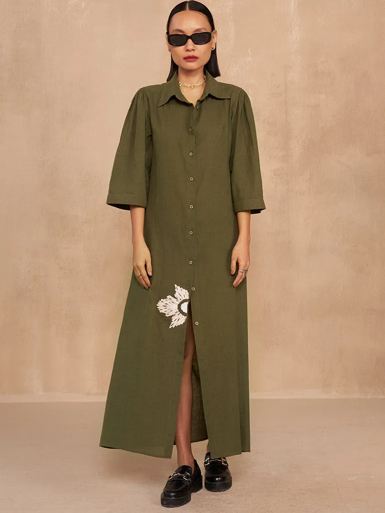 The Cosmos Shirt Dress