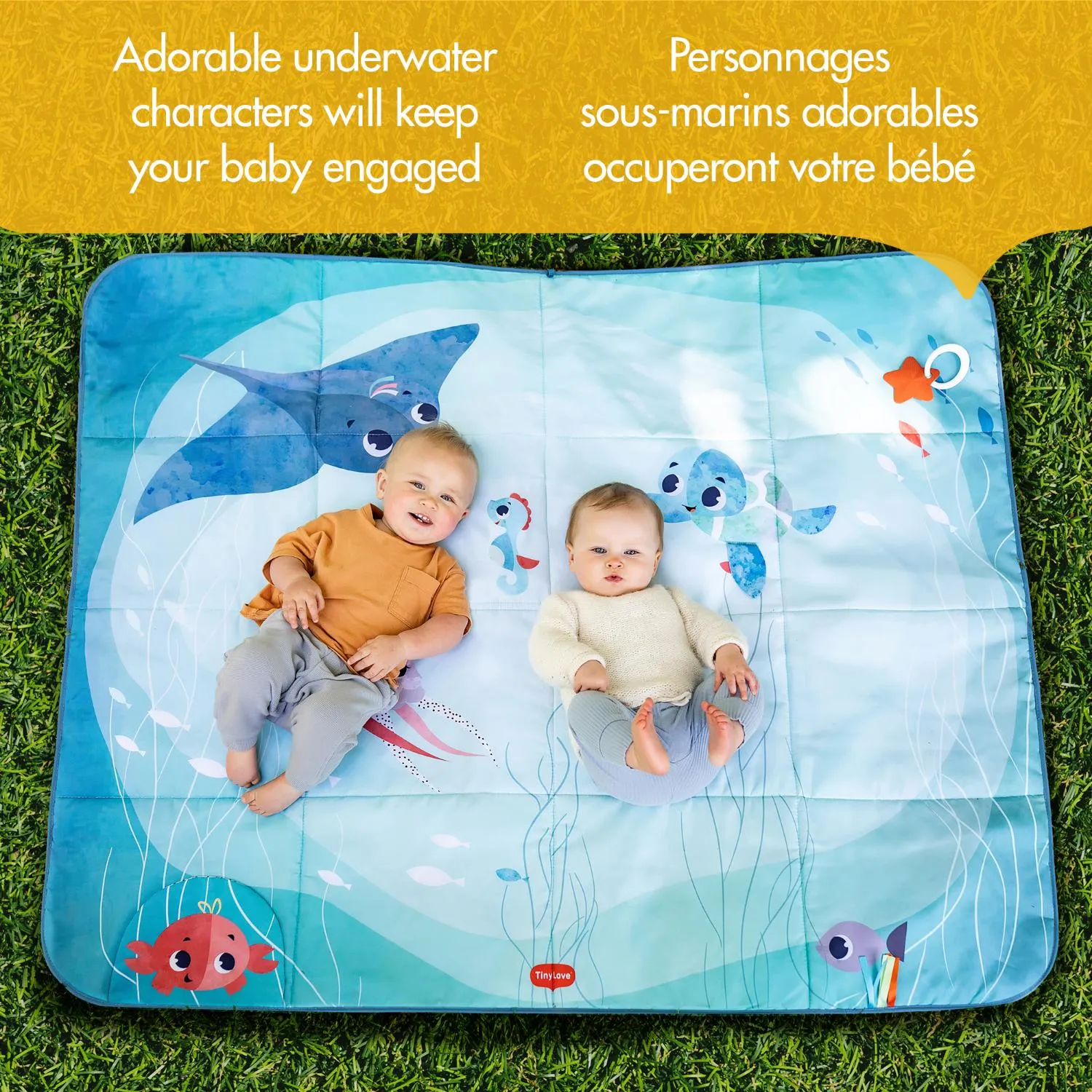 Tiny Love Oceans XL Outdoor Mat