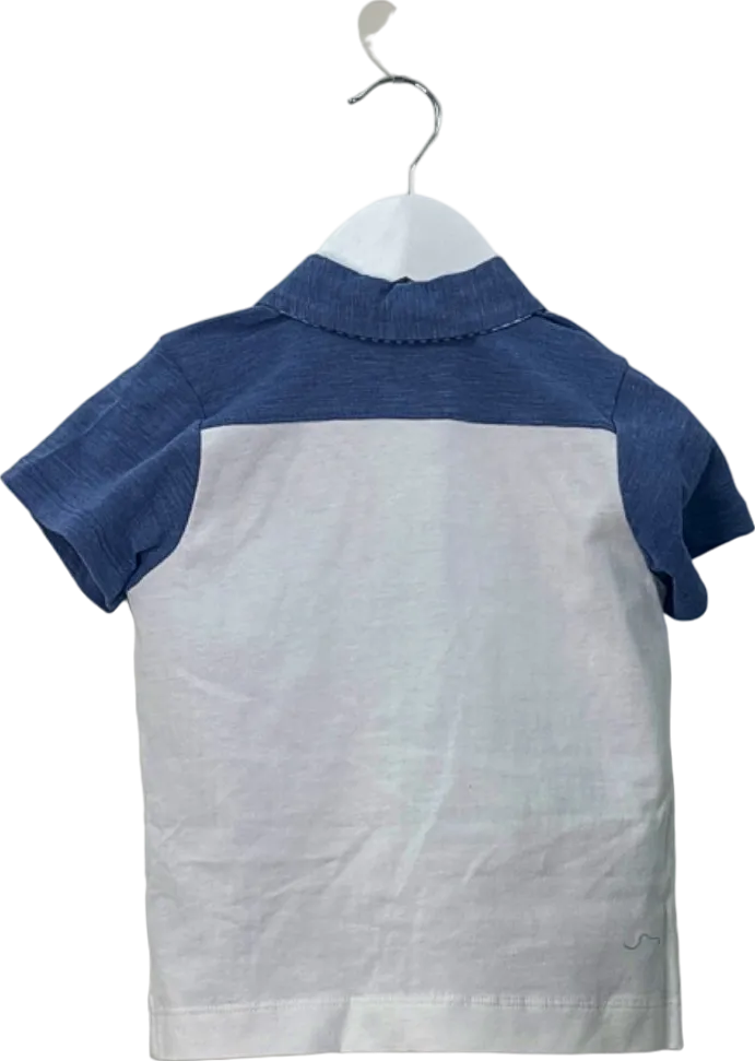 Tutto Piccolo Navy Blue 2 Pieces Set (Shirt & Shorts) UK Size 3 Years