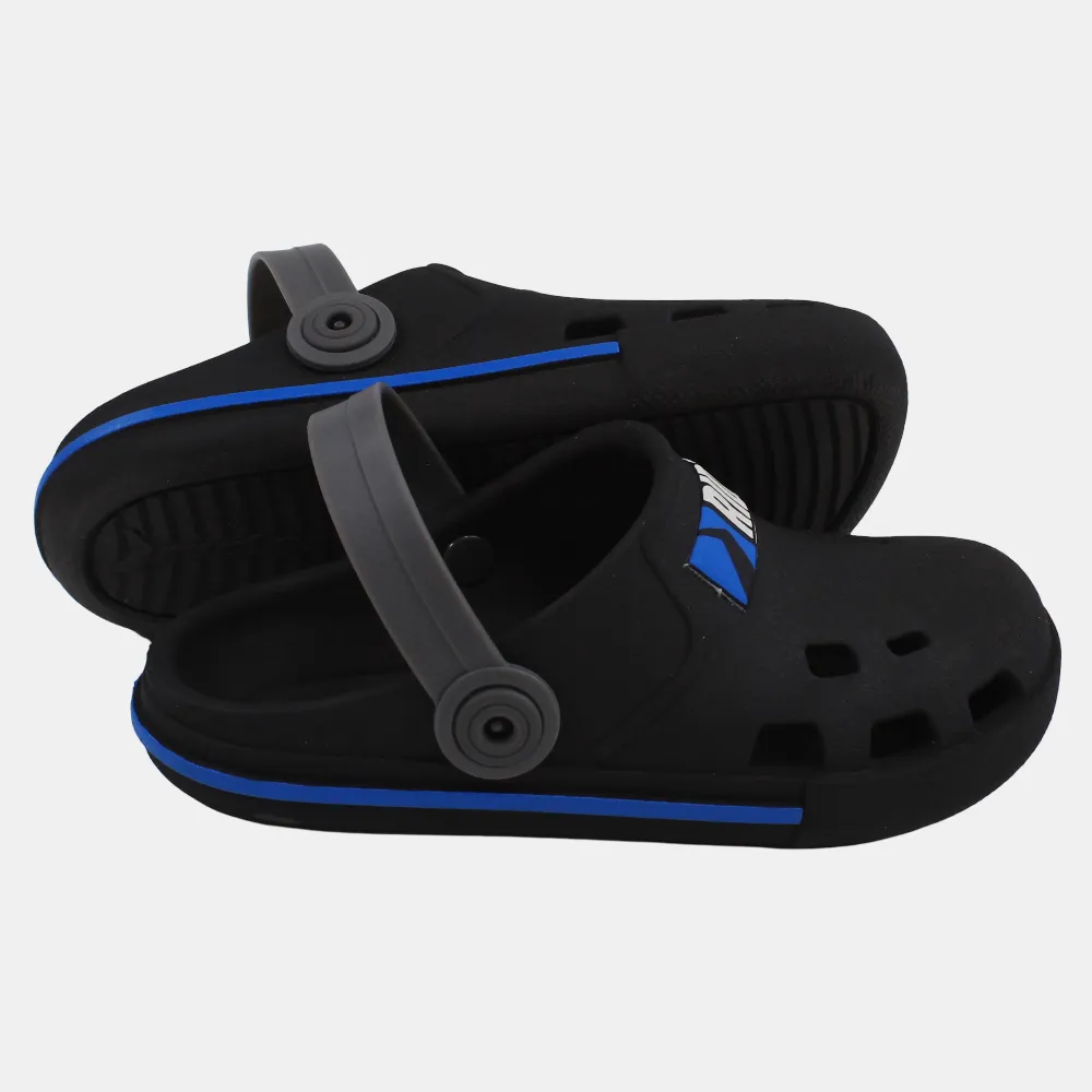 Unisex Rubber Clogs Slippers - Black