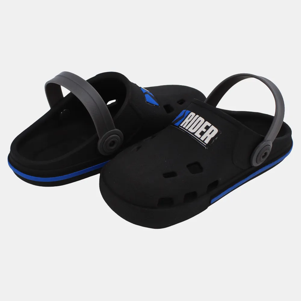 Unisex Rubber Clogs Slippers - Black