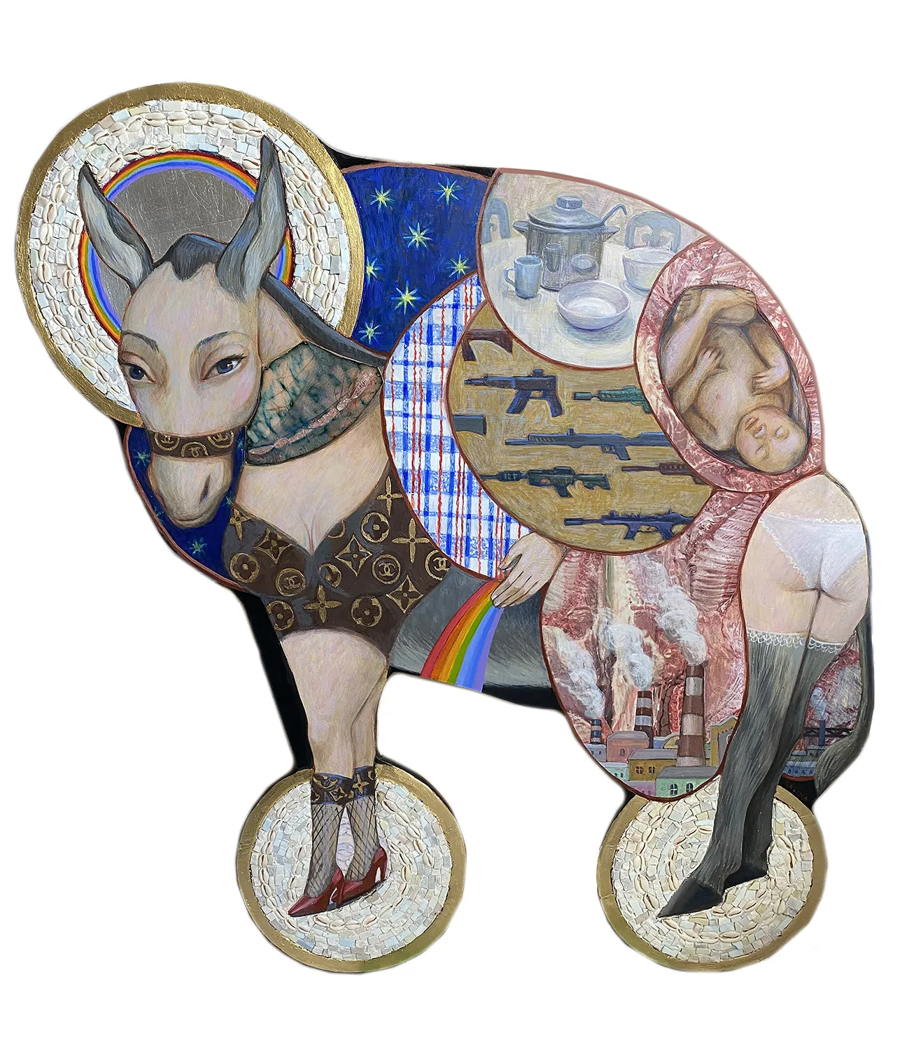 Viktoriya Basina, "Folk Toys: "The Mule"