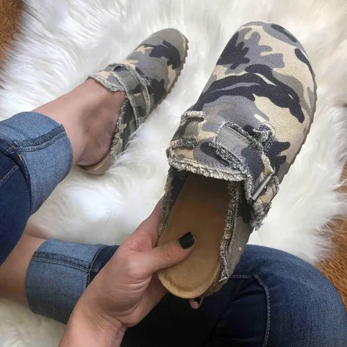 👡✨Vintage-Inspired Women's Canvas Loafer Clogs