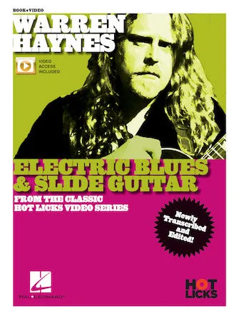 Warren Haynes - Electric Blues & Slide Guitar (Book/Online Video)