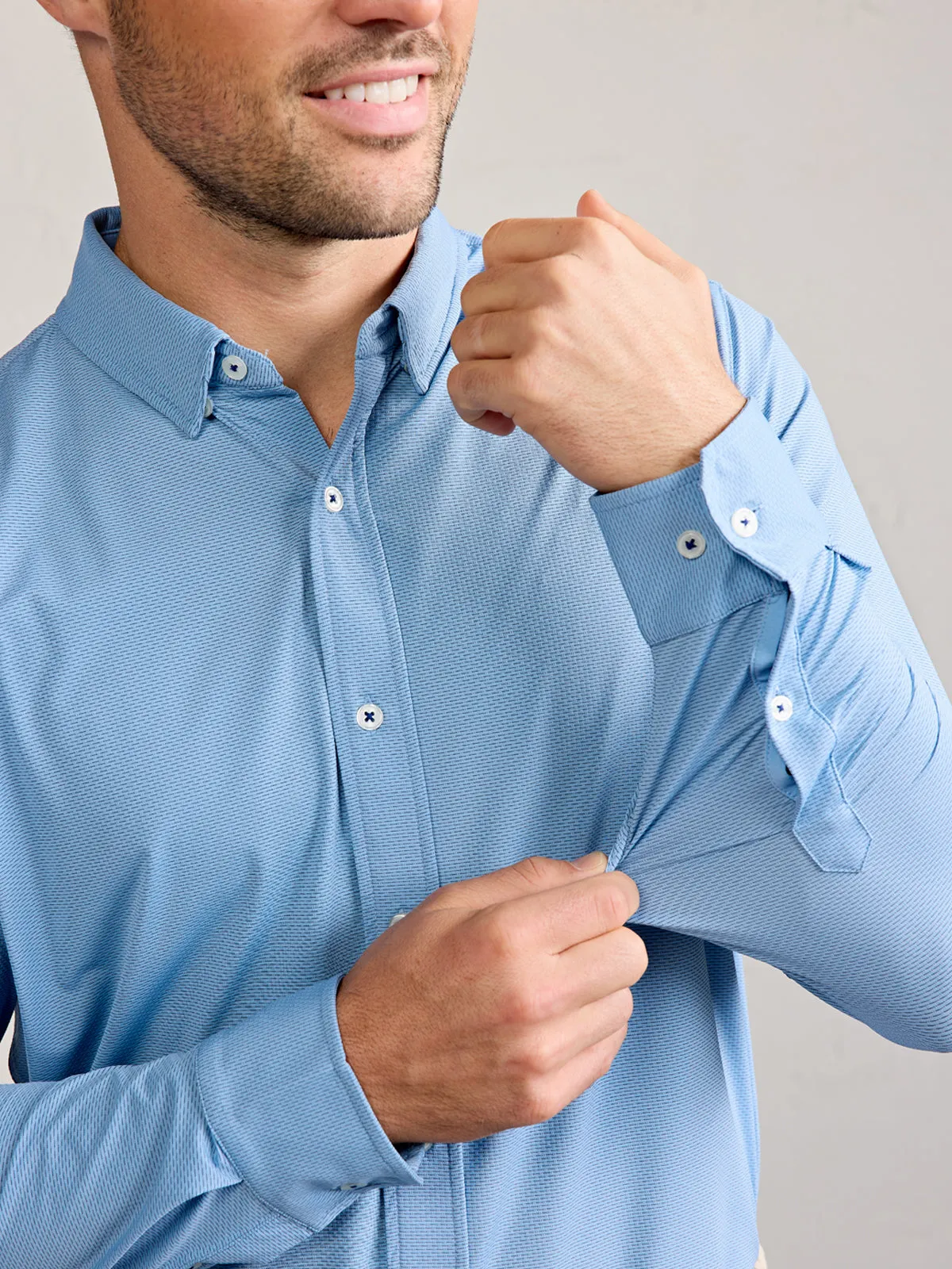 Wayfarer Tailored Fit Performance Button Down