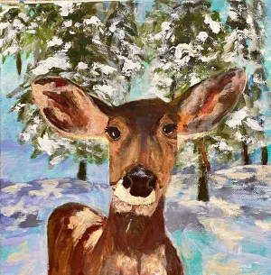 Winter Deer