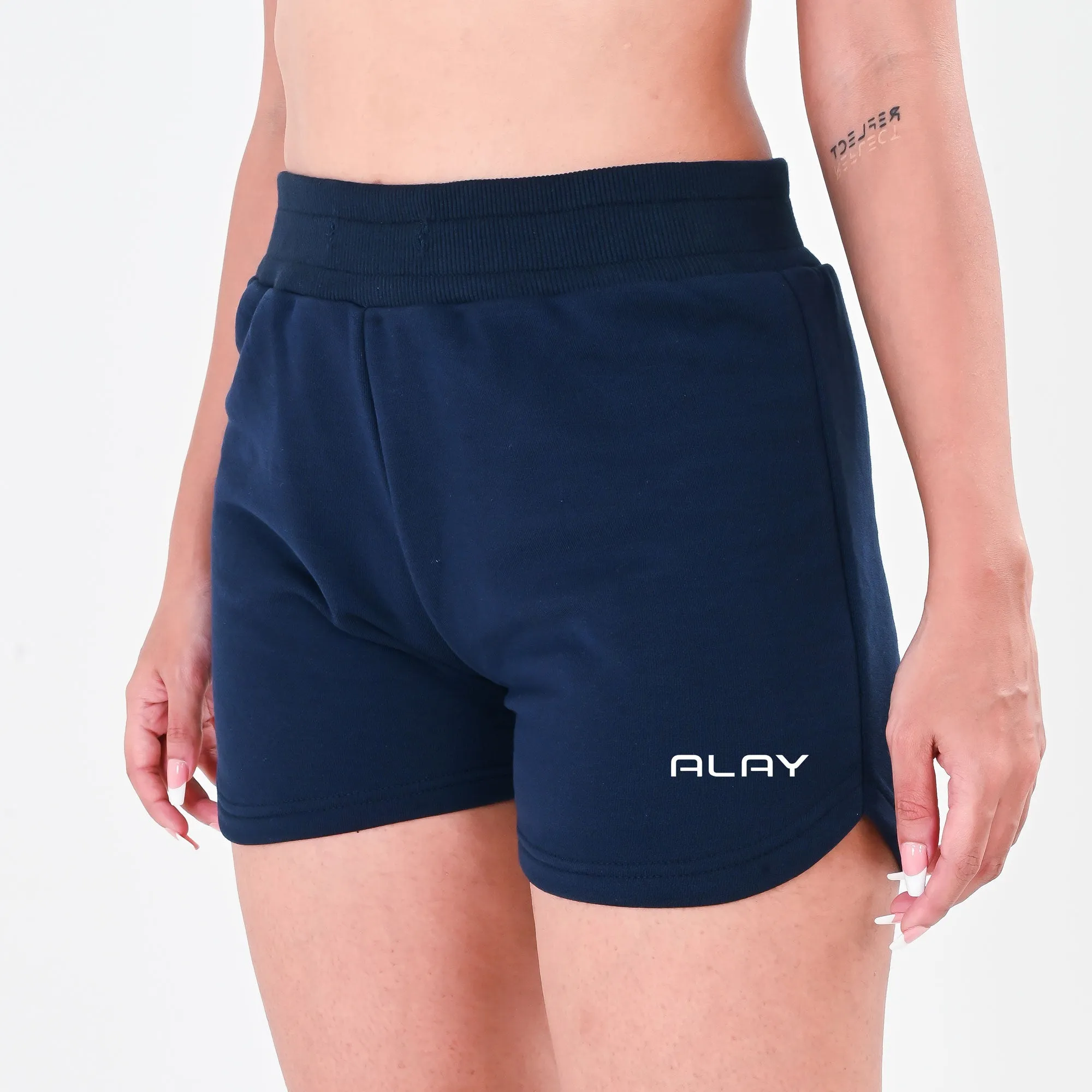 Women Jogger Shorts - Navy