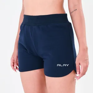 Women Jogger Shorts - Navy