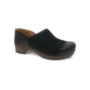 Women's Brenna Black Burnished Suede