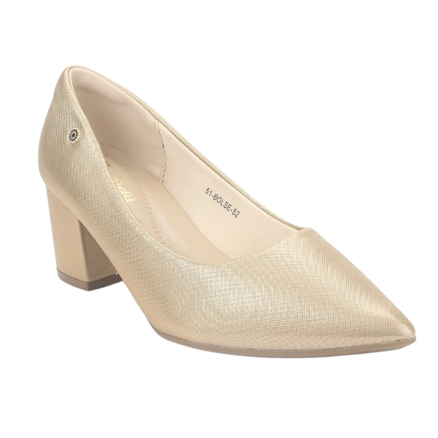 Zapato Chalada Mujer Bolse-52 Nude Casual
