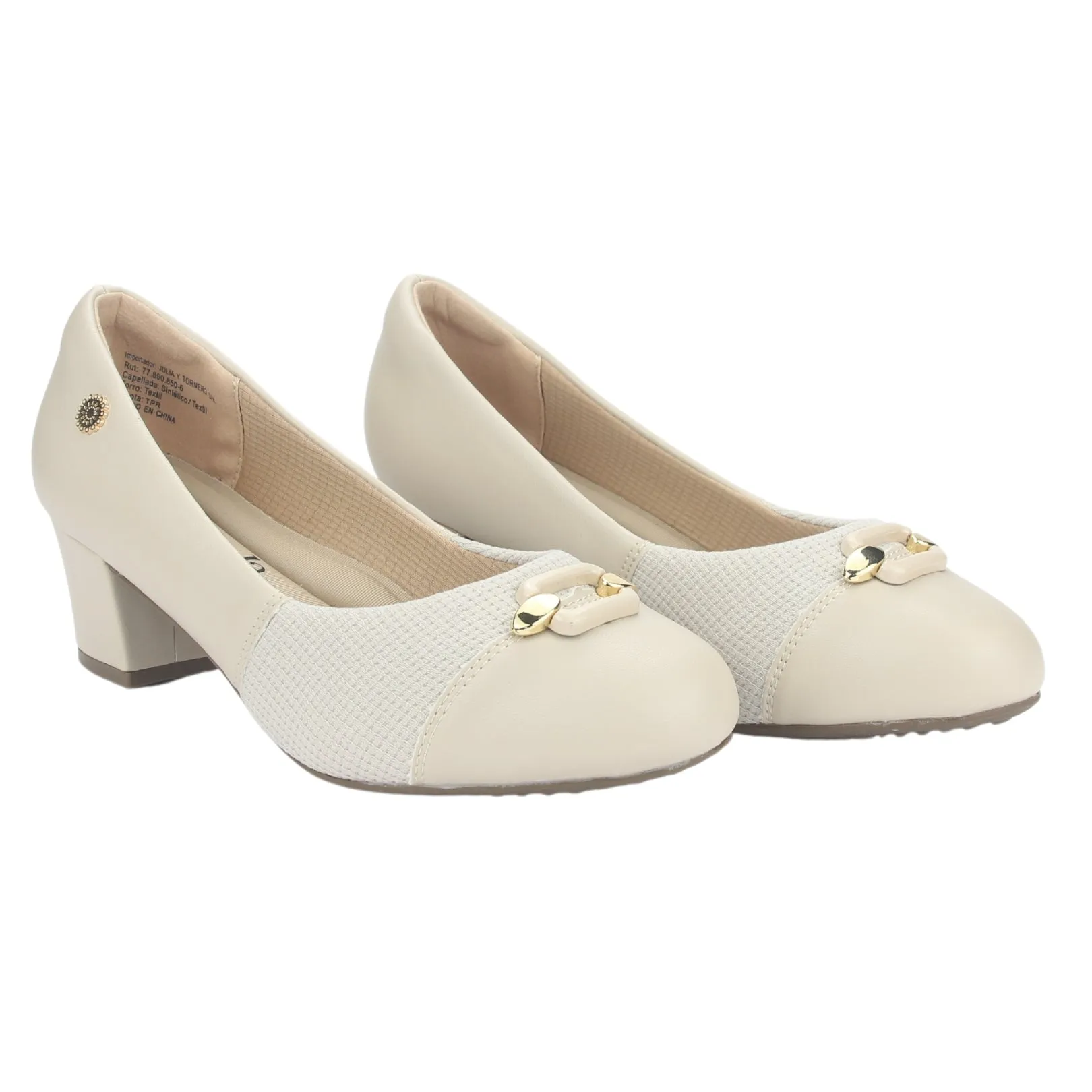 Zapato Chalada Mujer Flexi-57 Beige Casual