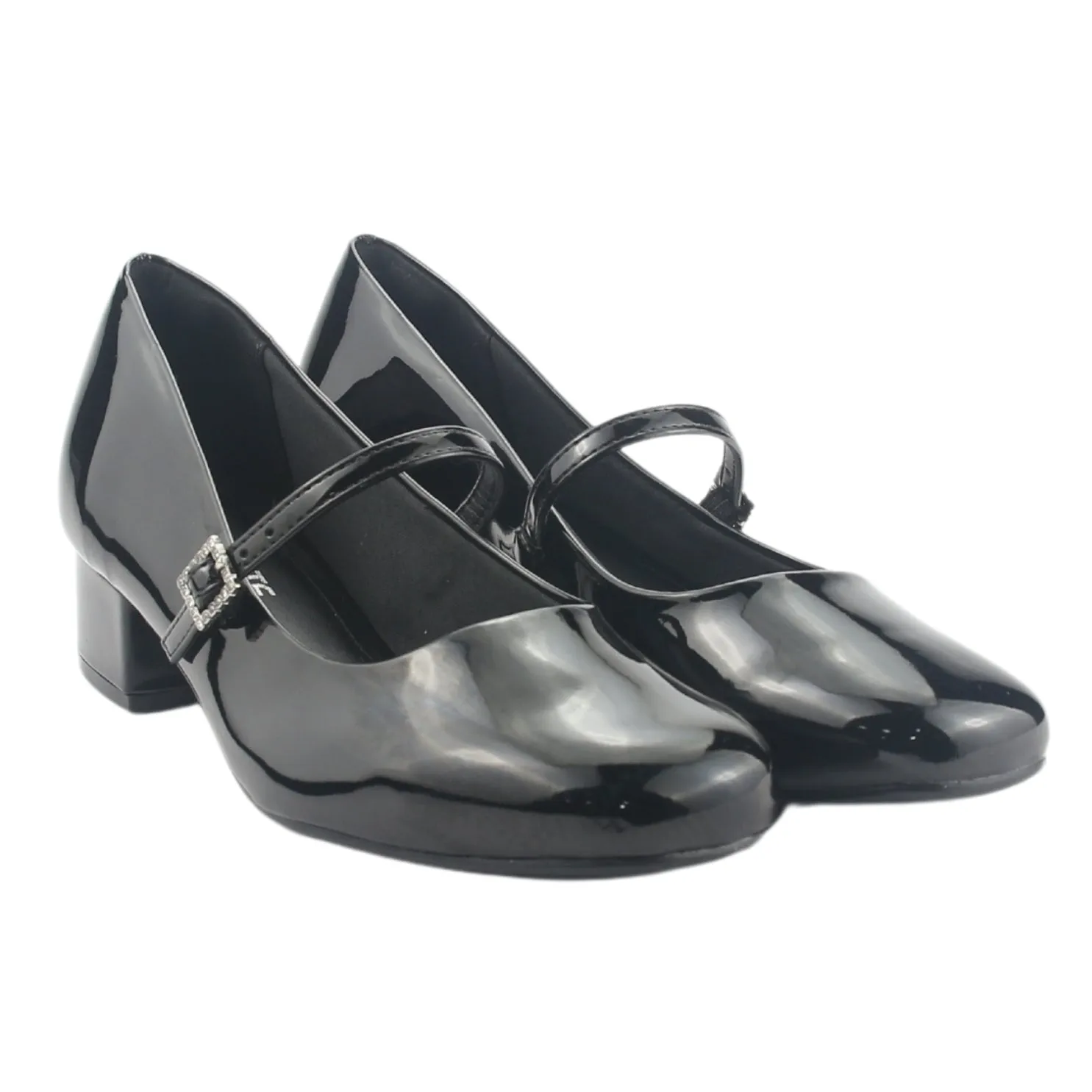 Zapato Via Marte Mujer 070-012-01 Negro Casual